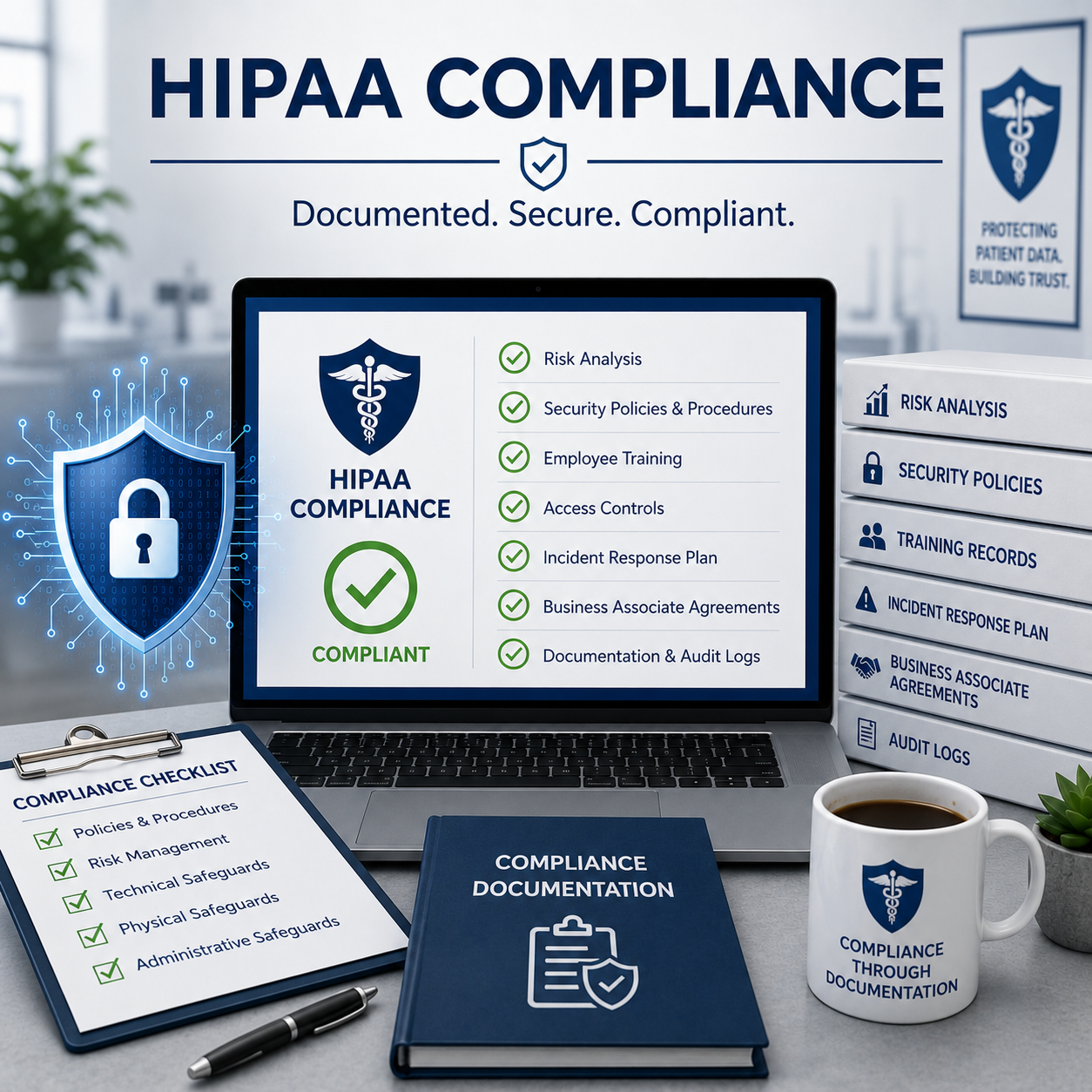 HIPAA compliance documentation list